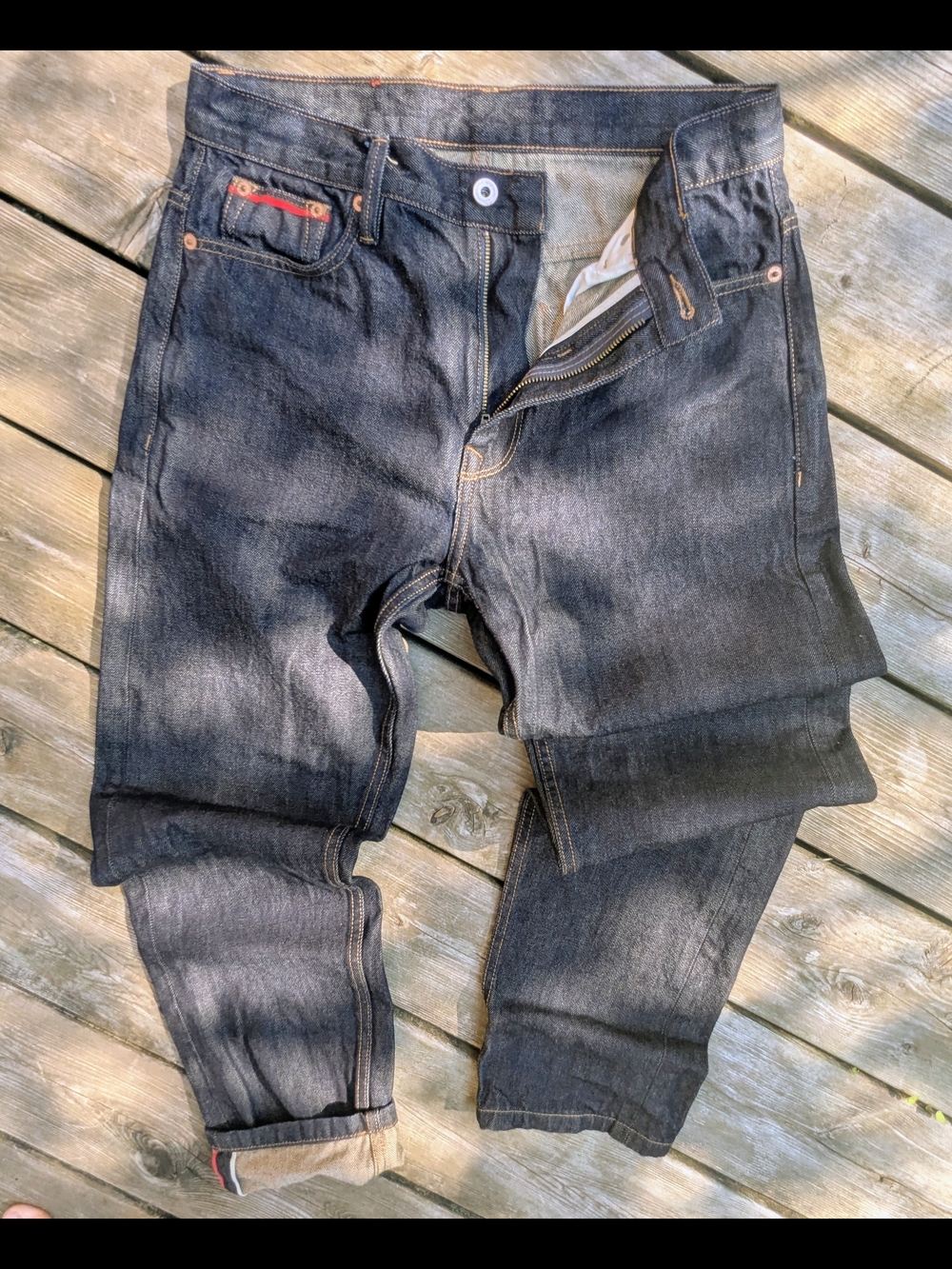 NWOT Maden Selvedge Raw Indigo Jeans | 100% Cotton | Heritage Workwear | Size 31